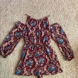 Off the shoulder romper